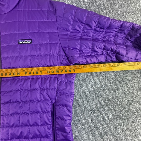 Jacket Purple Patagonia Nano Puff Insulated Full Zip Men's Medium - Picture 13 of 16